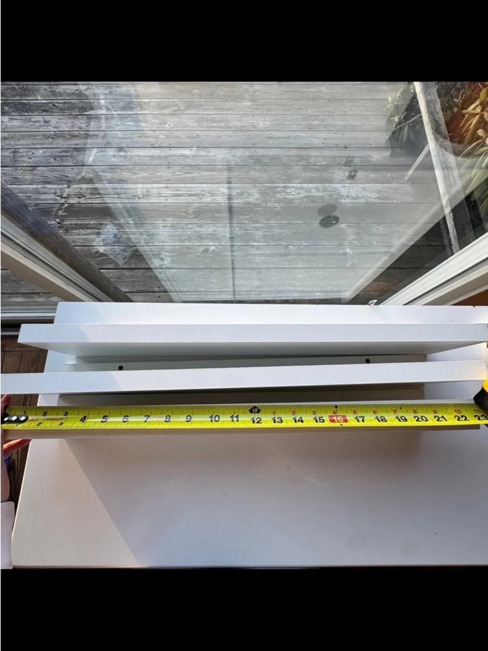 White 3 Pack Shelves
